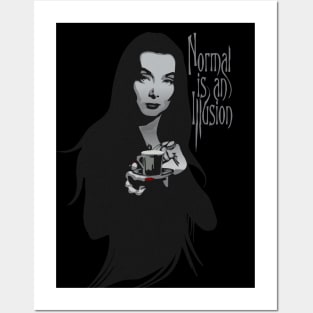 Morticia Addams Posters and Art